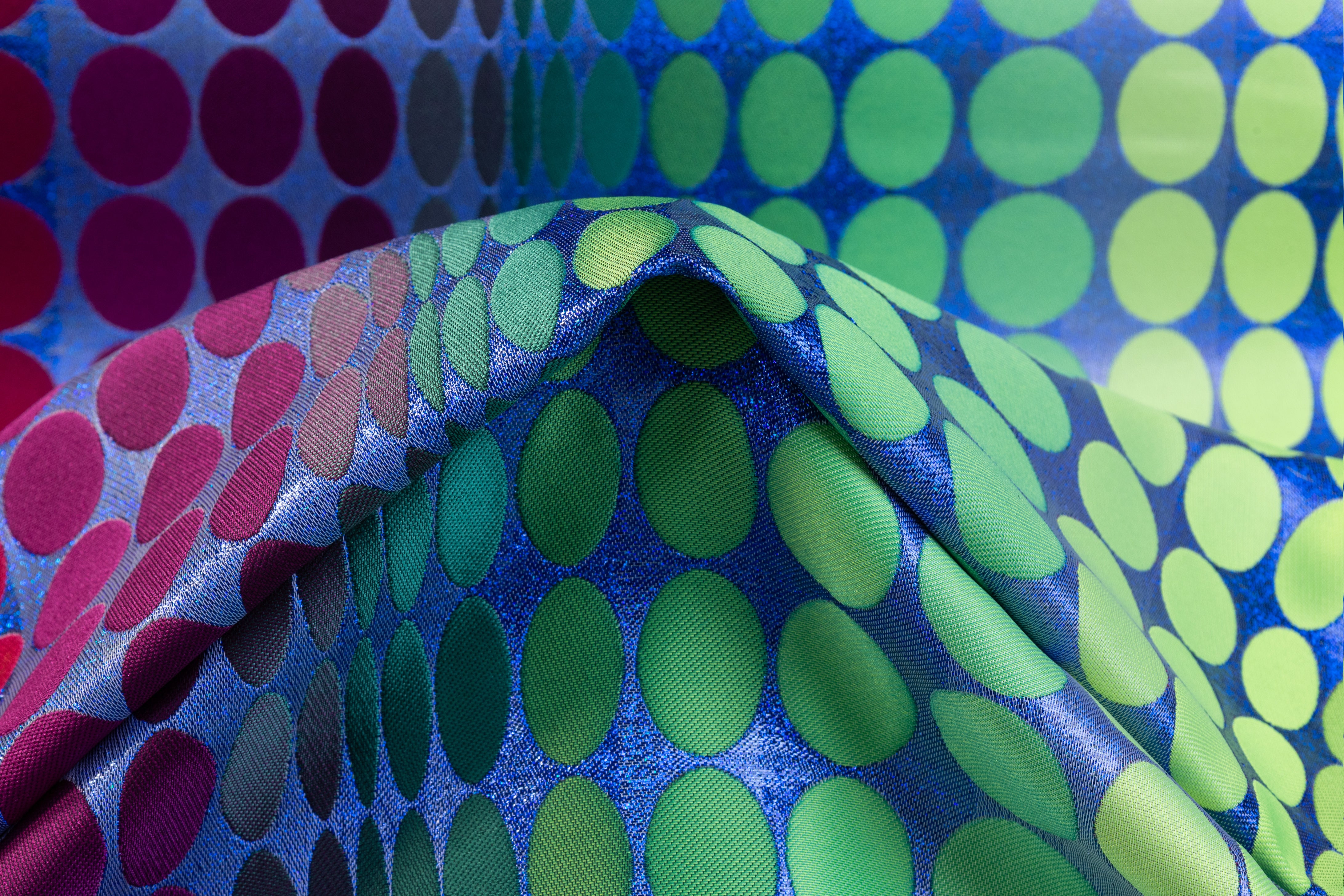 Ratti - Dotted Metallic Brocade - Multicolor