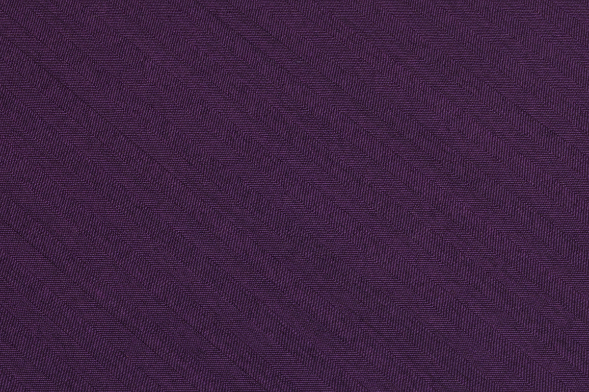 Vitale Barberis Canonico - Italian Solaro Silk and Wool Suiting - Navy / Purple