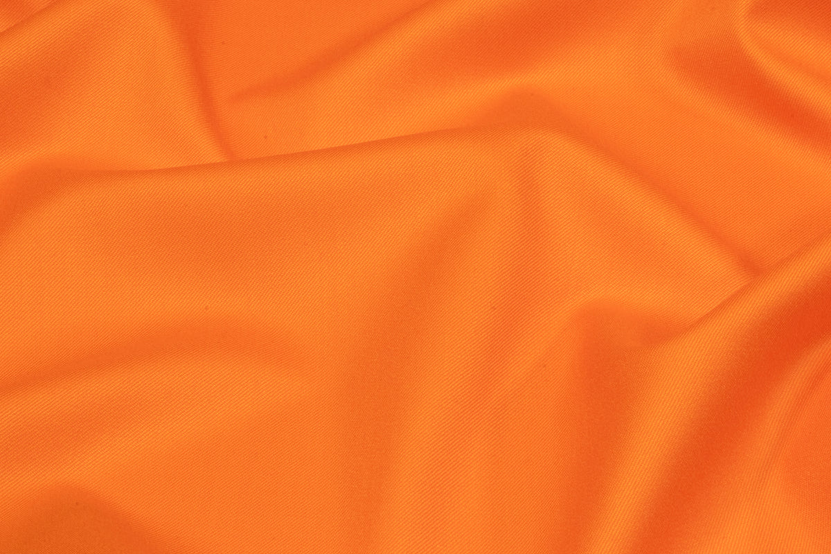 Super 120s Italian Wool Suiting - Orange