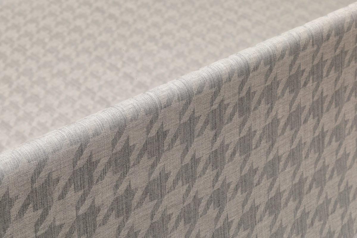 Vitale Barberis Canonico - Houndstooth Italian Wool Suiting - Gray