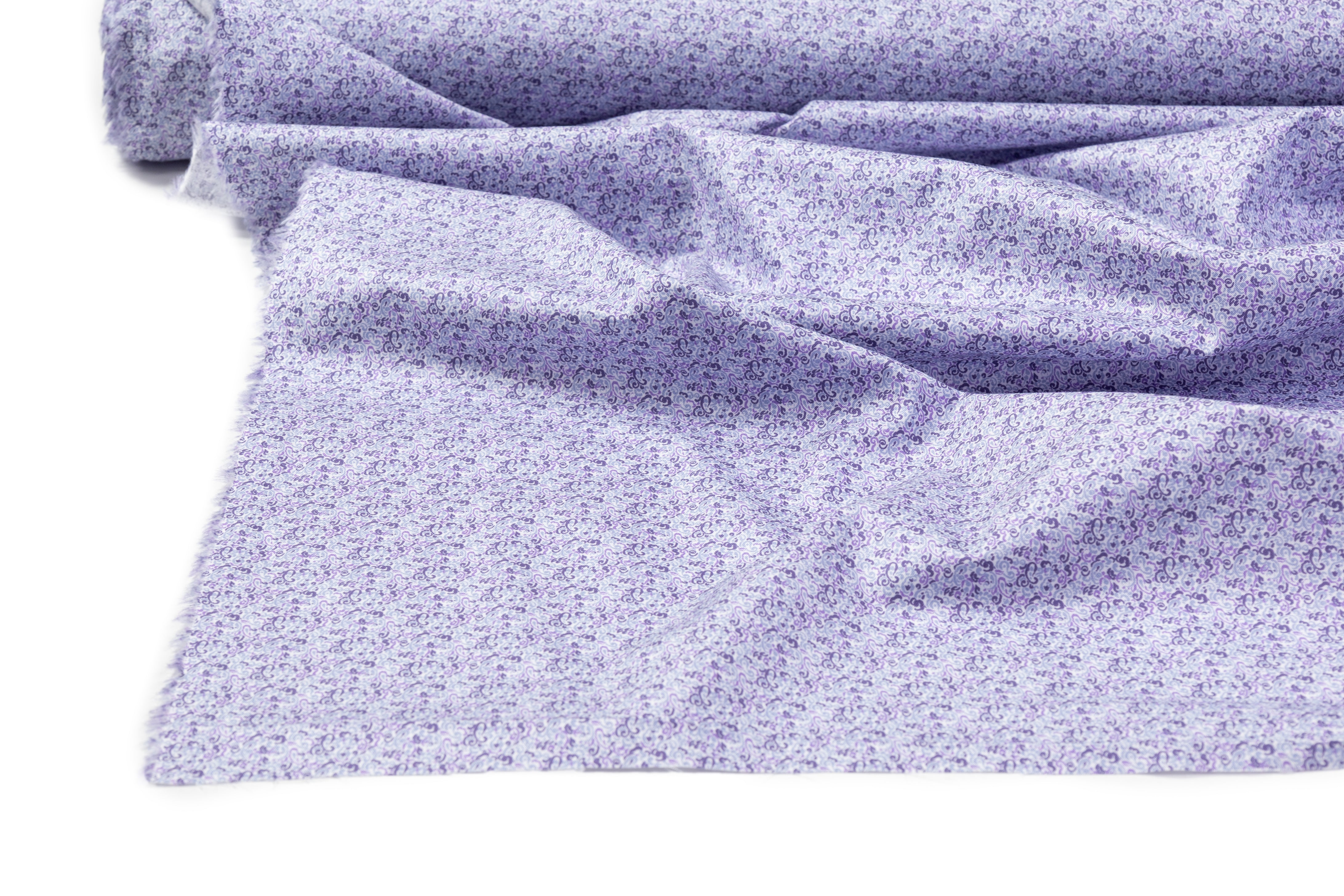 Italian Cotton Shirting - Lavender / Periwinkle