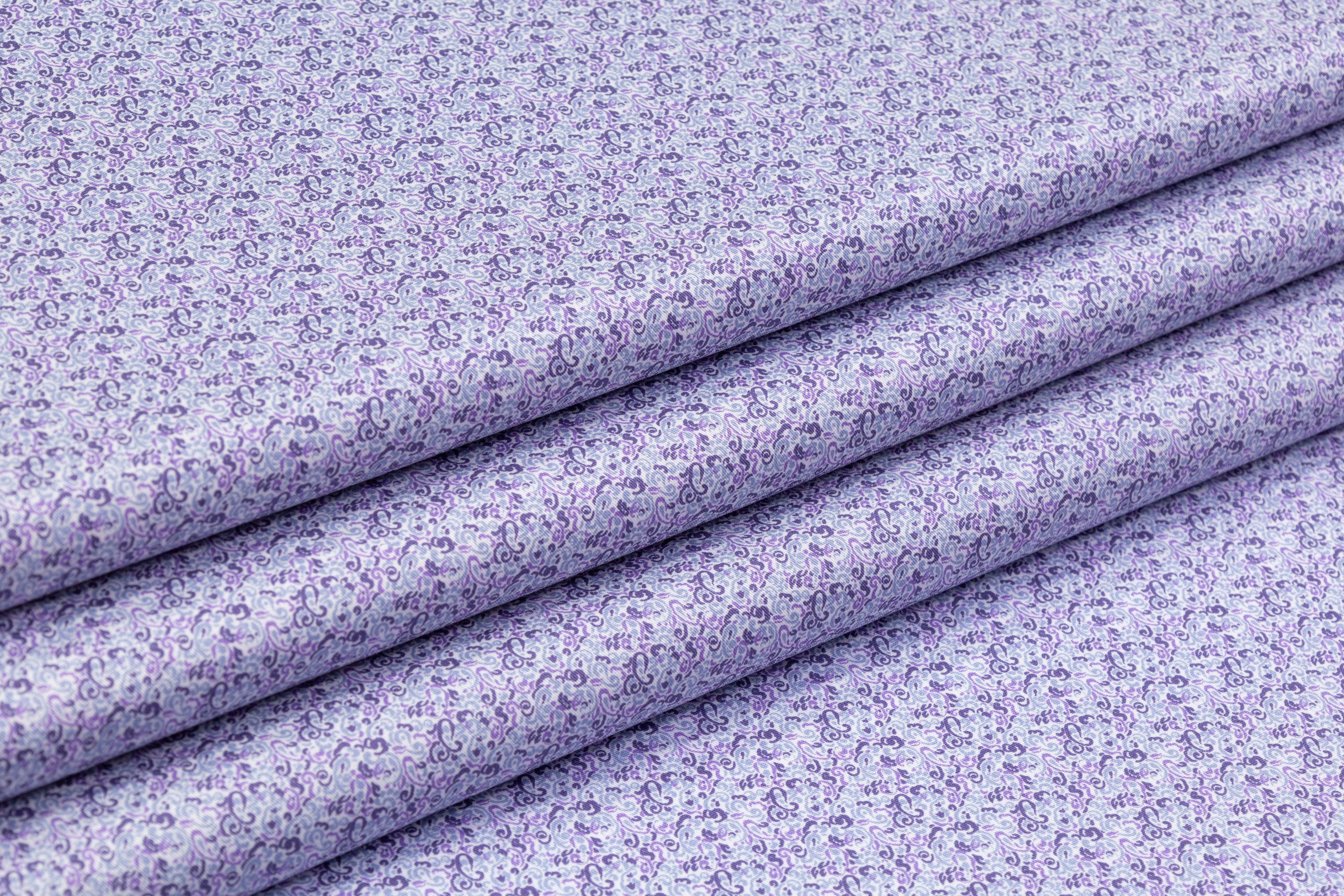 Italian Cotton Shirting - Lavender / Periwinkle