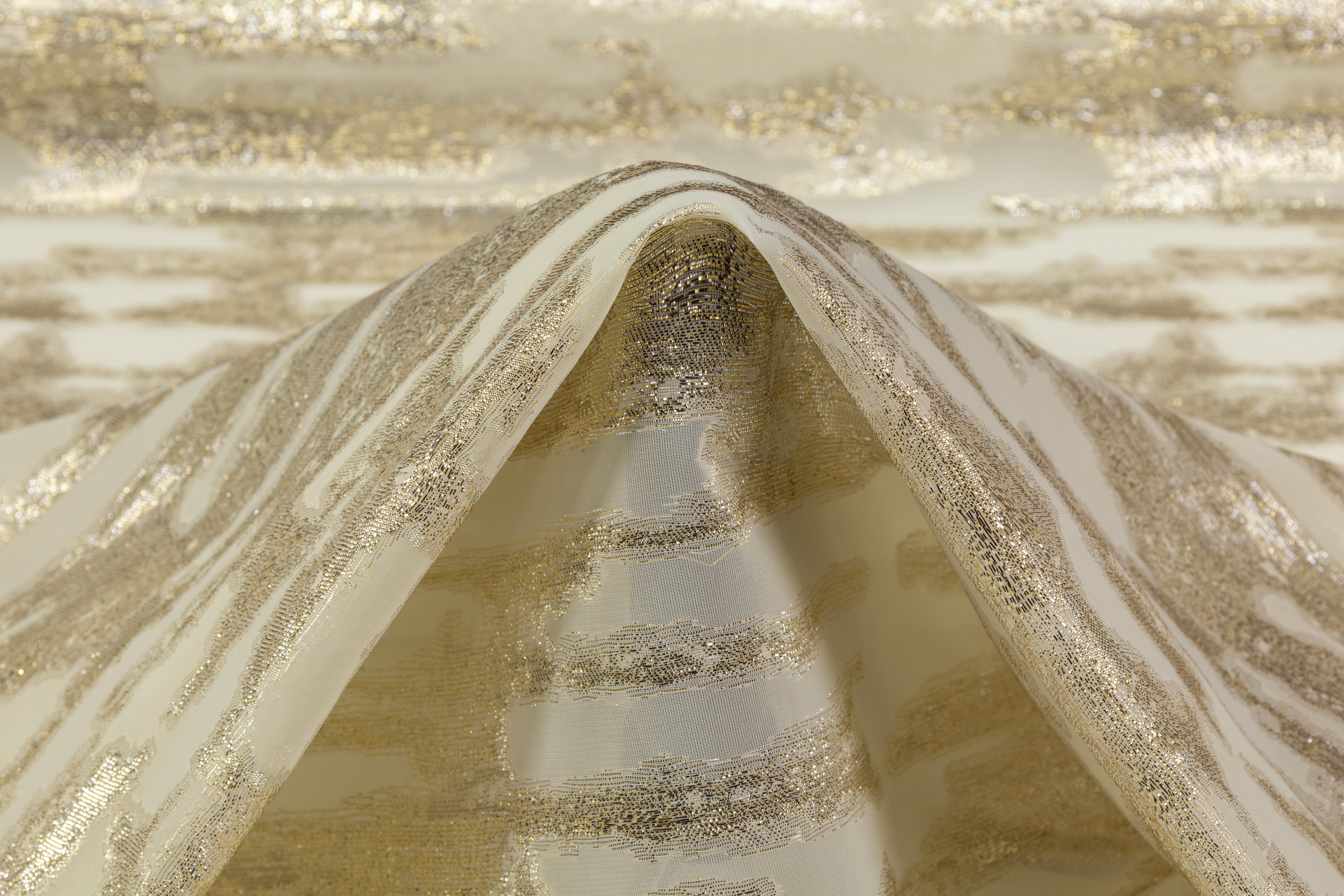 Gold Poly Metallic Poly Fil Coupé - Gold – Prime Fabrics