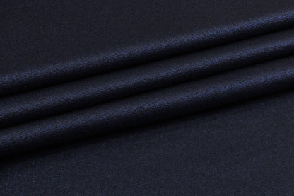 Metallic Brocade - Navy / Black