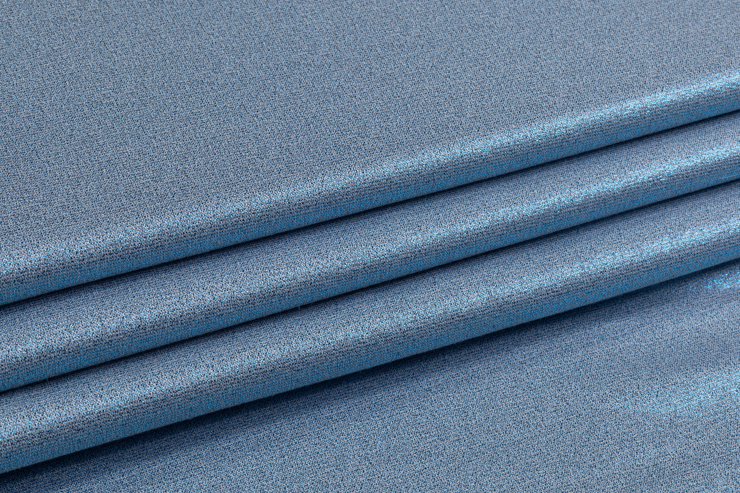 Iridescent Metallic Brocade - Blue