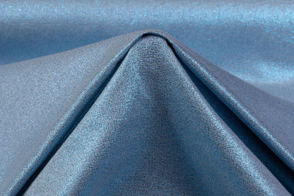Iridescent Metallic Brocade - Blue