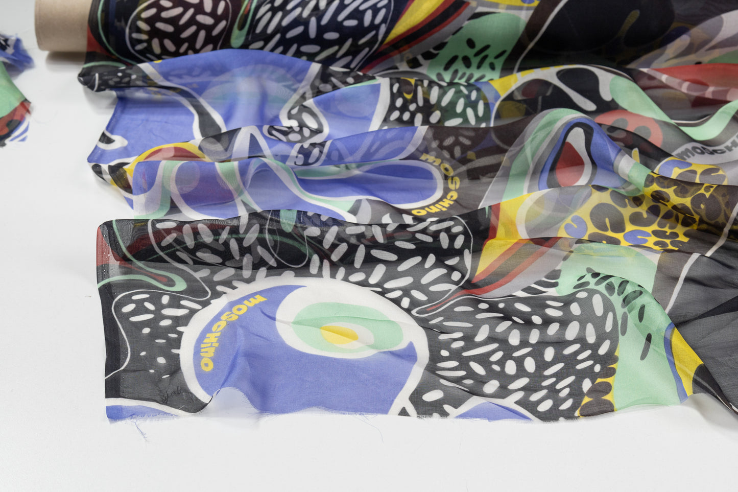 Moschino - Abstract Silk Chiffon - Multicolor