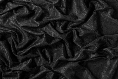 Damask Brocade - Black