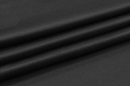 Neoprene Fused Wool Coating - Black