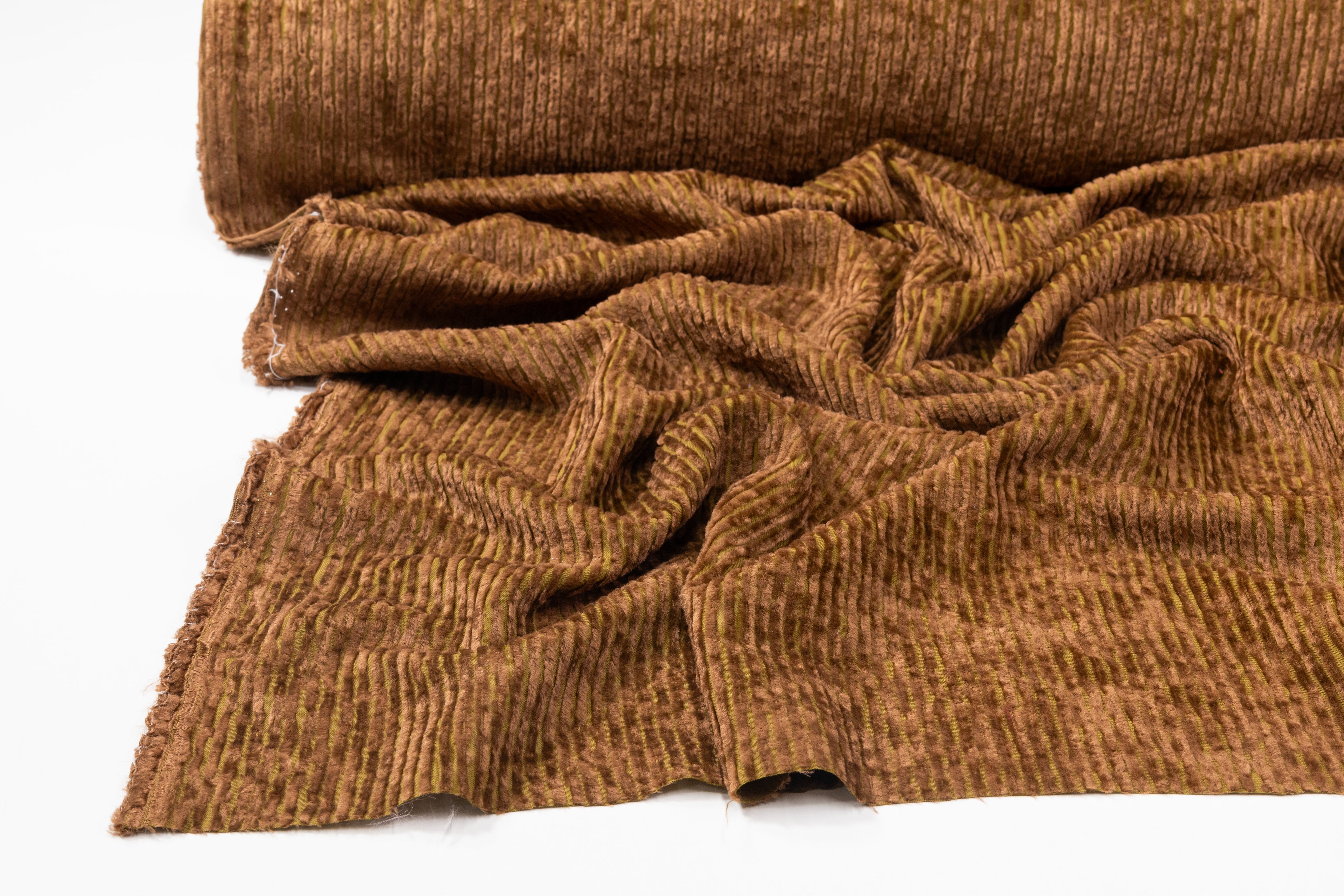 Novelty Cotton Corduroy - Brown