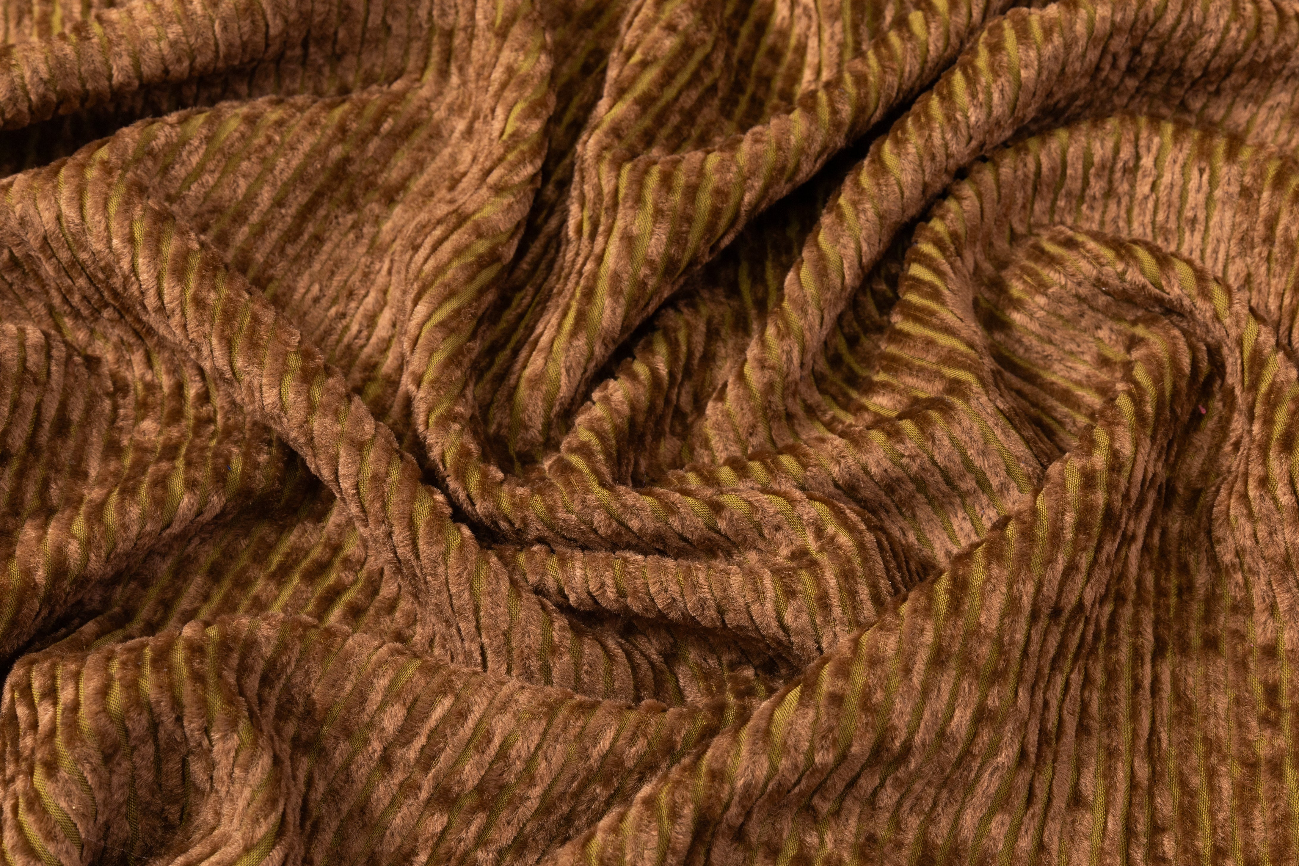 Novelty Cotton Corduroy - Brown