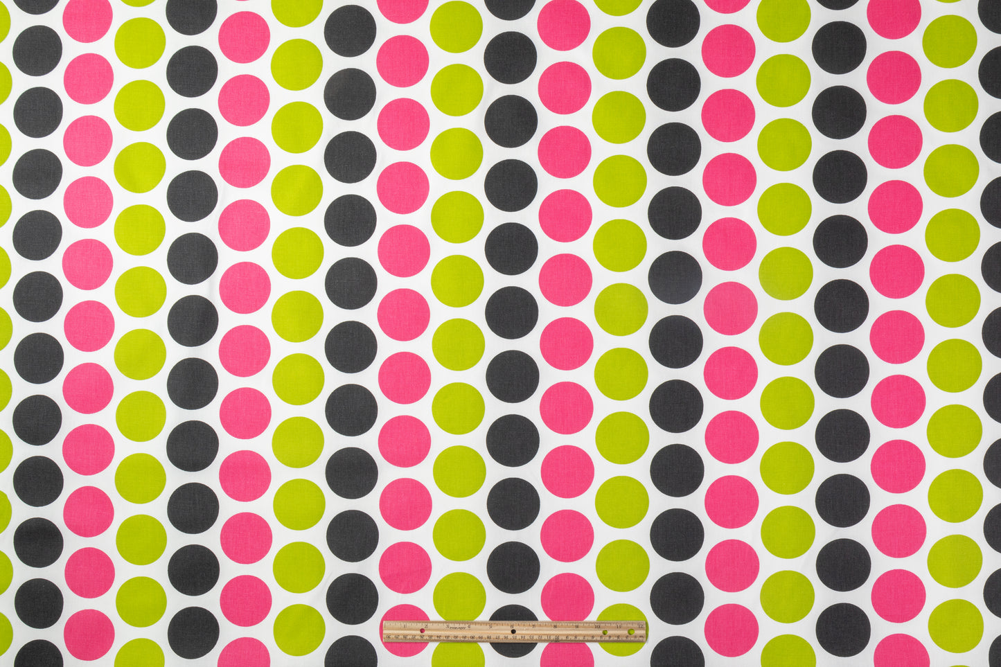 Polka Dot Cotton Canvas - Multicolor