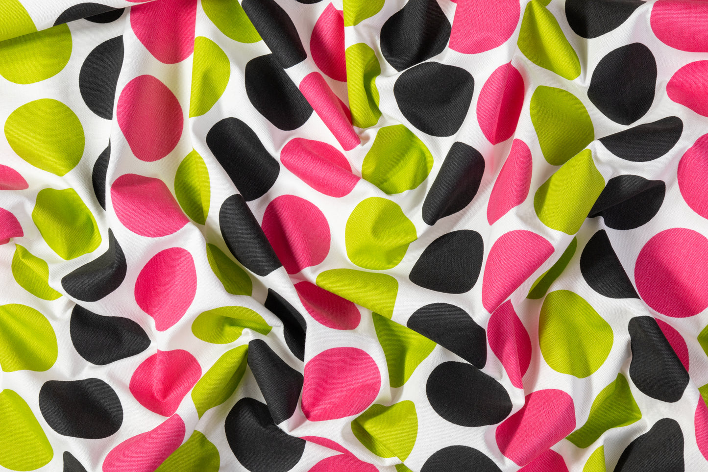 Polka Dot Cotton Canvas - Multicolor