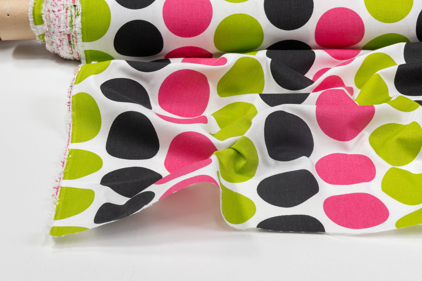 Polka Dot Cotton Canvas - Multicolor