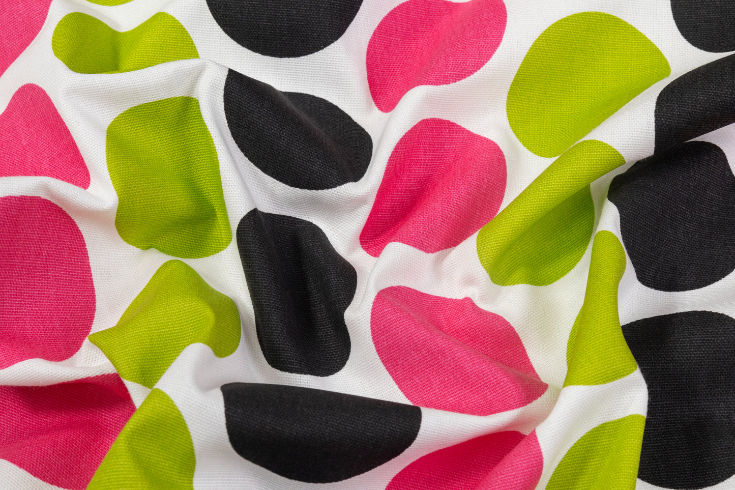 Polka Dot Cotton Canvas - Multicolor