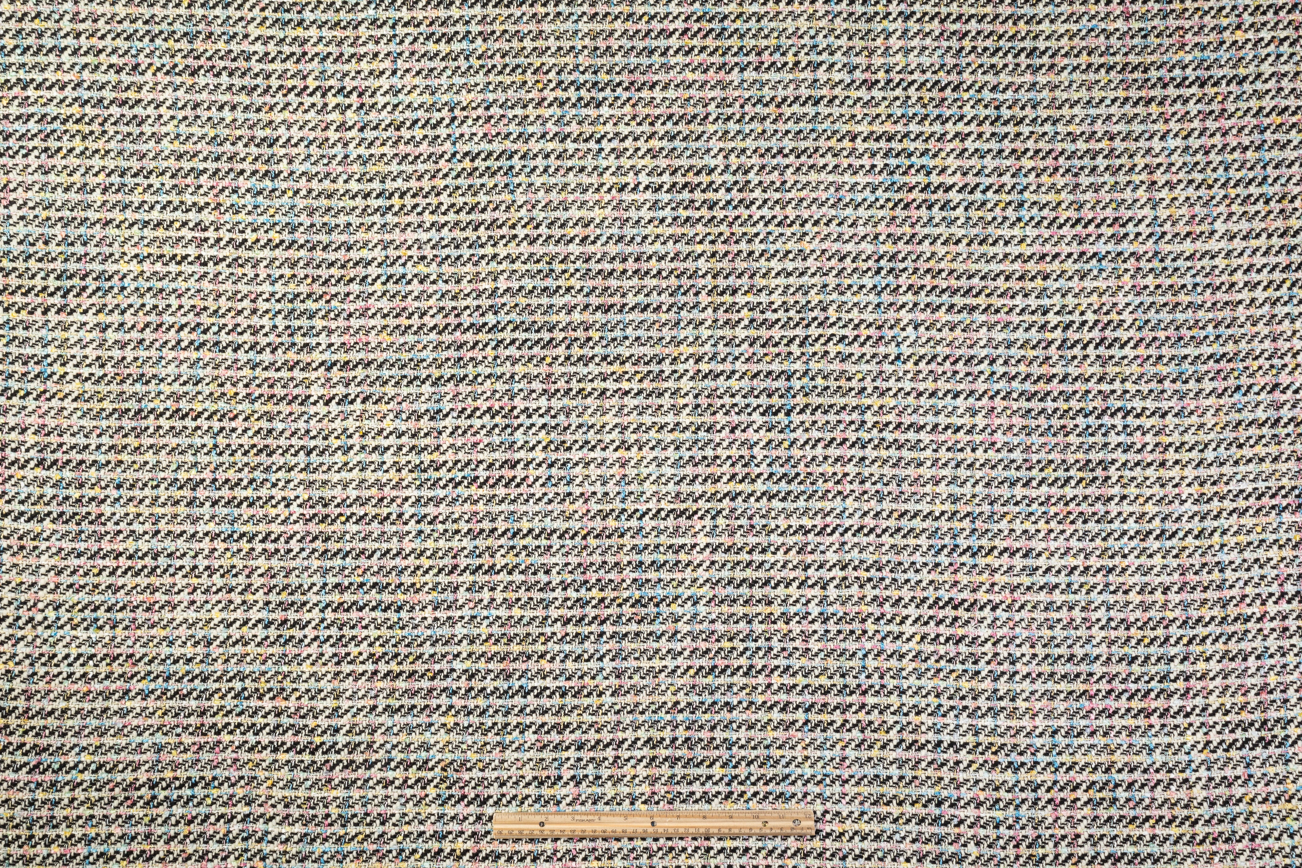 Italian Wool Blend Tweed - Multicolor