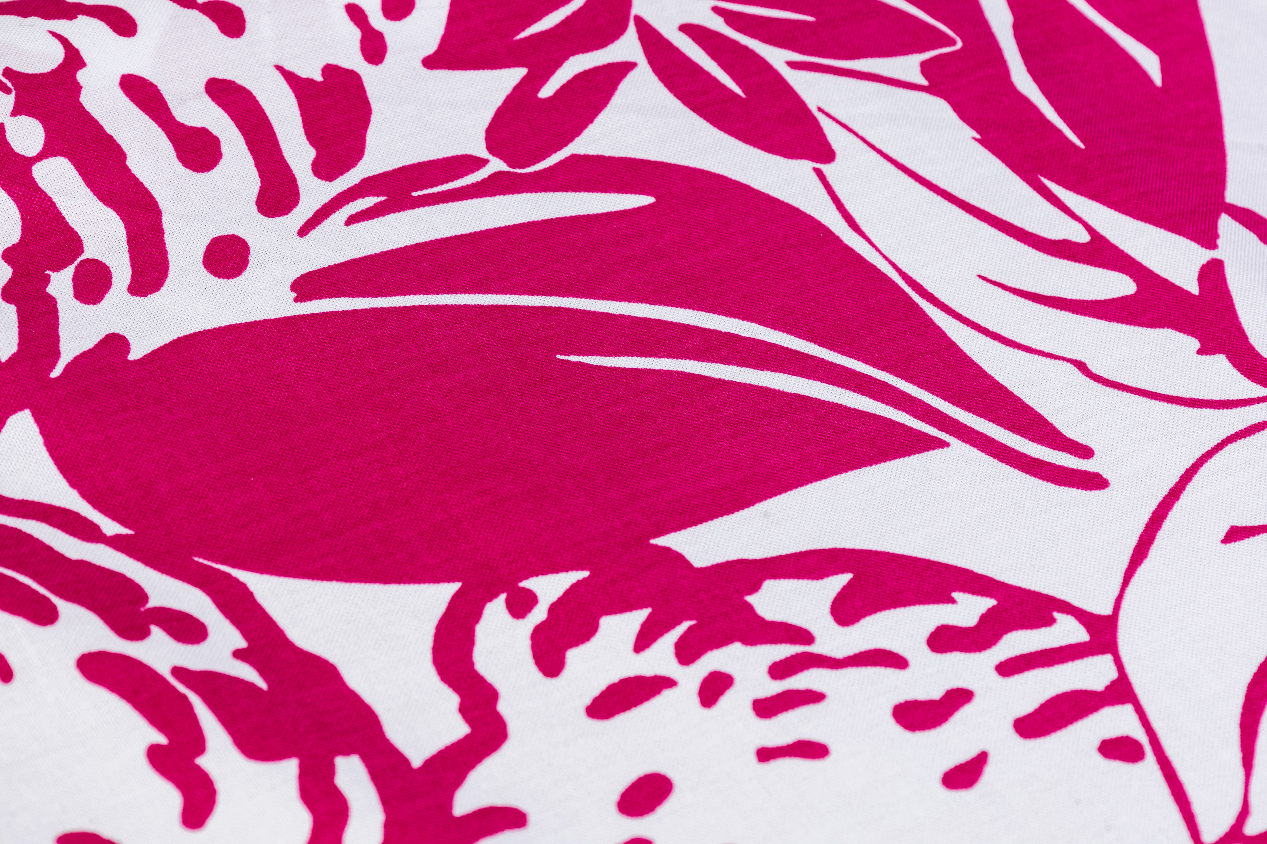 Emanuel Ungaro - Floral Italian Cotton - Magenta / White