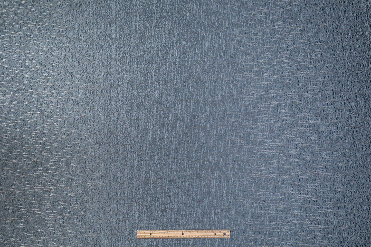 Crushed Metallic Brocade - Blue