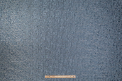 Crushed Metallic Brocade - Blue