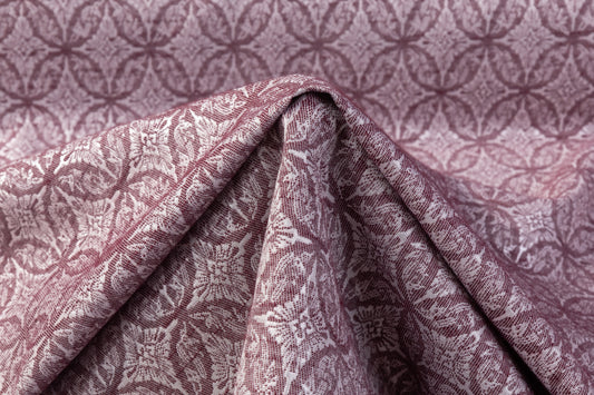 Metallic Brocade - Mauve