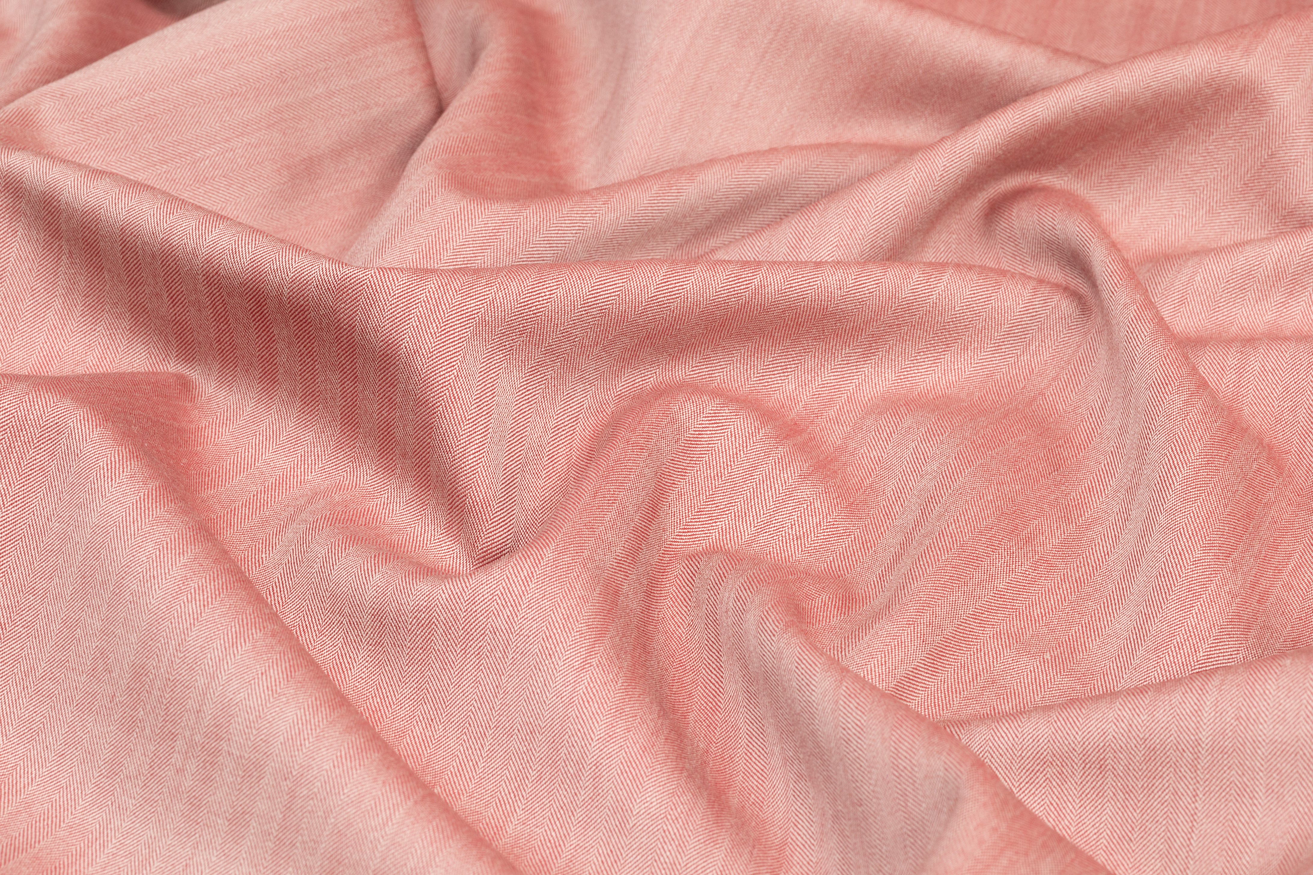 Iridescent Italian Summer Tasmania Super 130s Wool Suiting - Blush / Rose