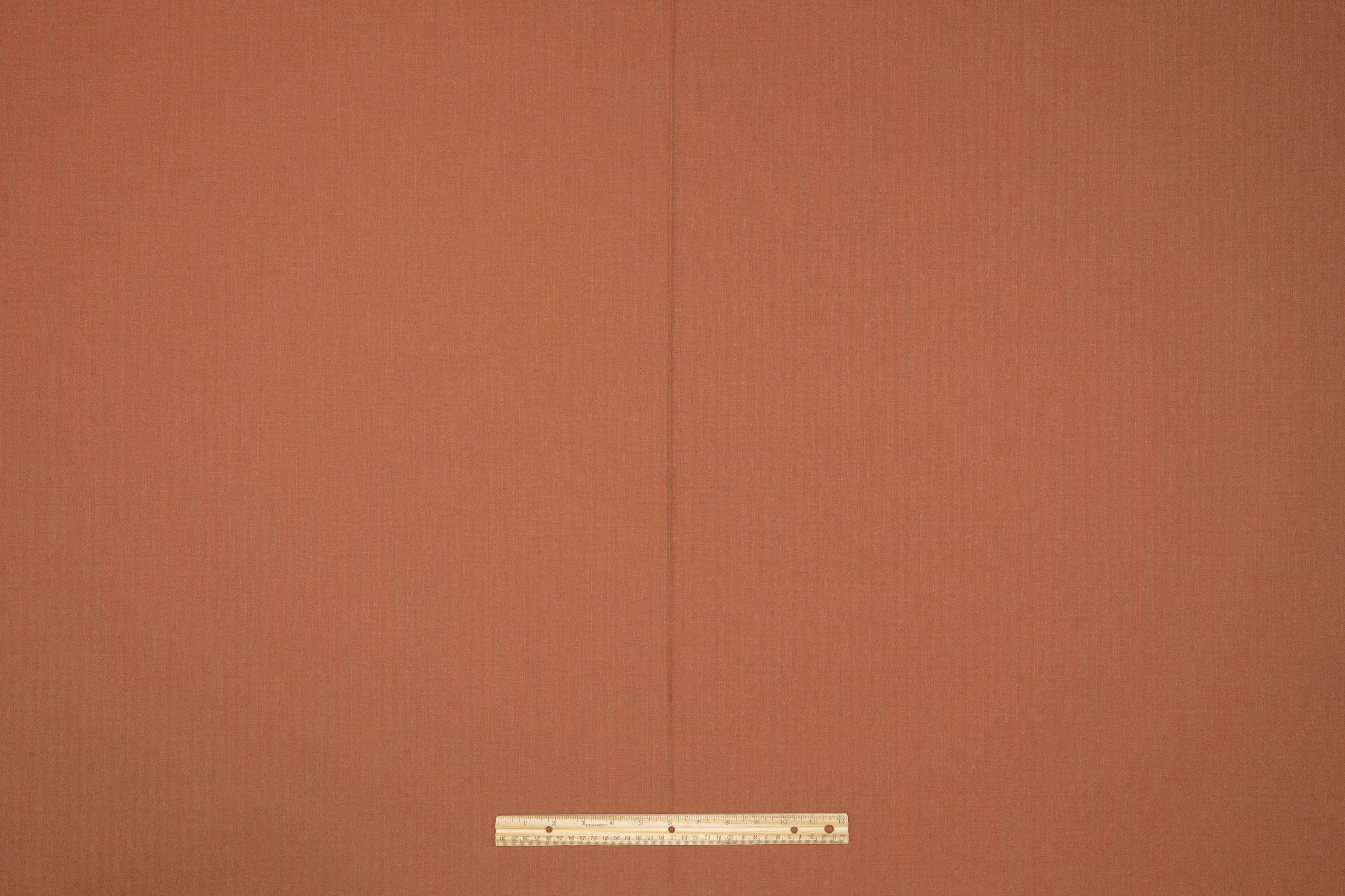 Iridescent Italian Summer Tasmania Super 130s Wool Suiting - Rust / Khaki