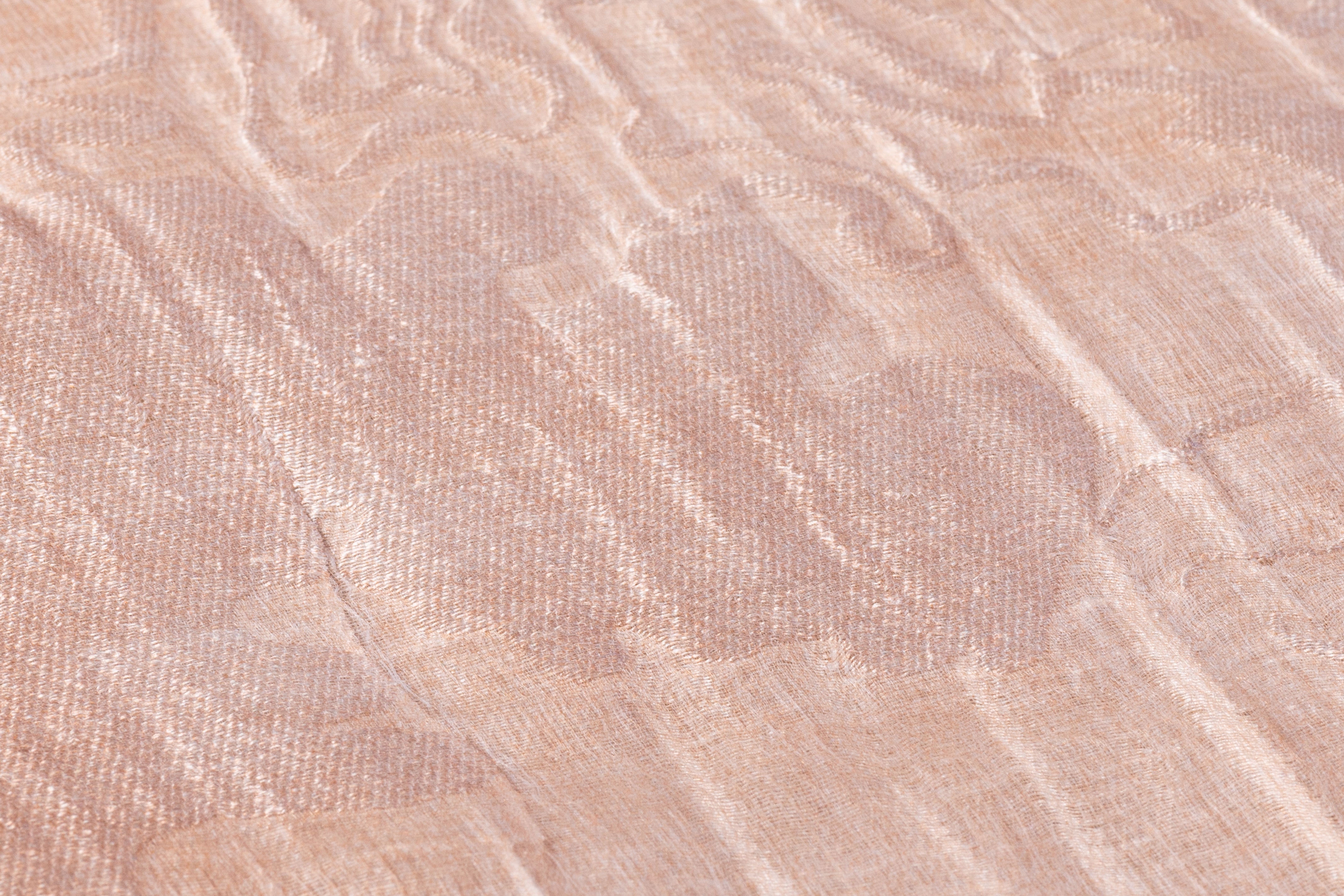 Abstract Italian Gauze - Peachy Blush
