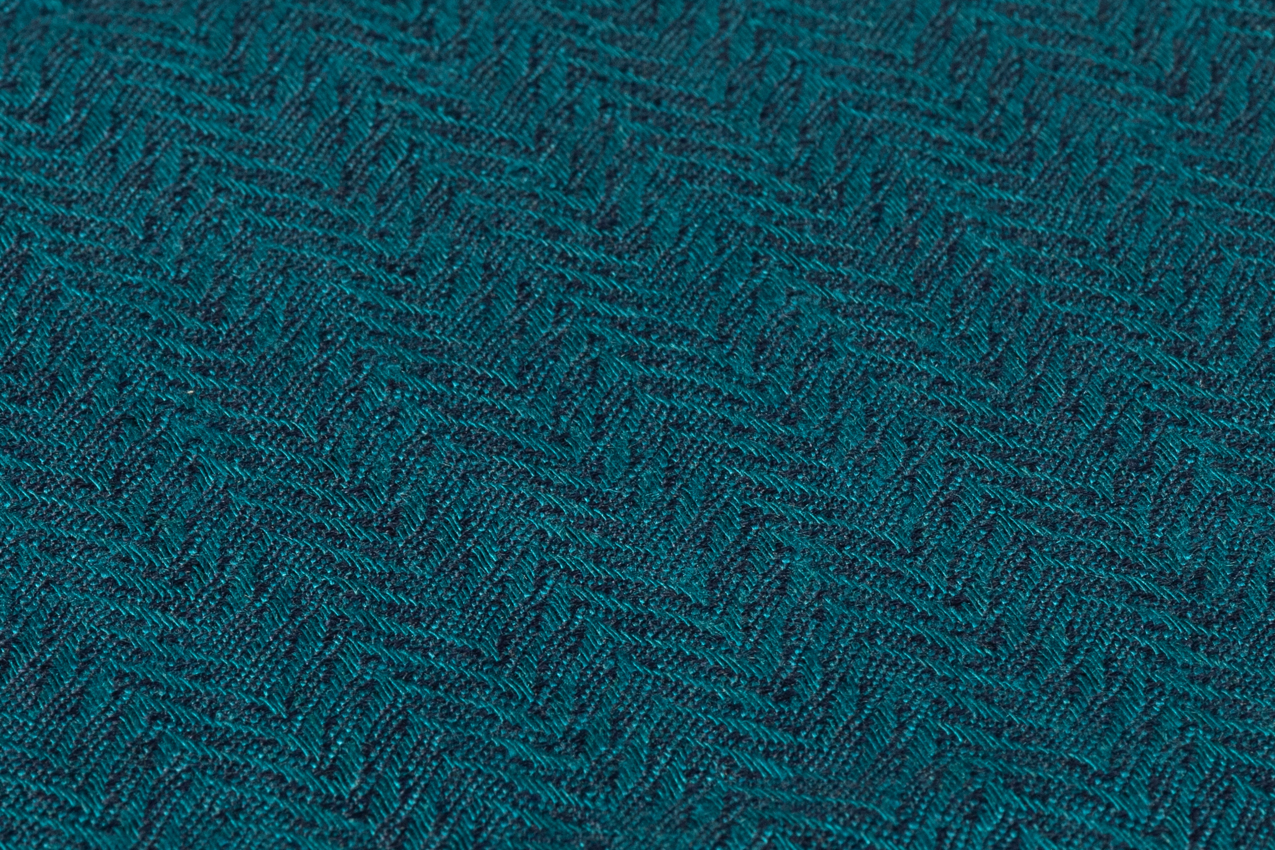Ferla - Italian Linen Jacquard - Teal