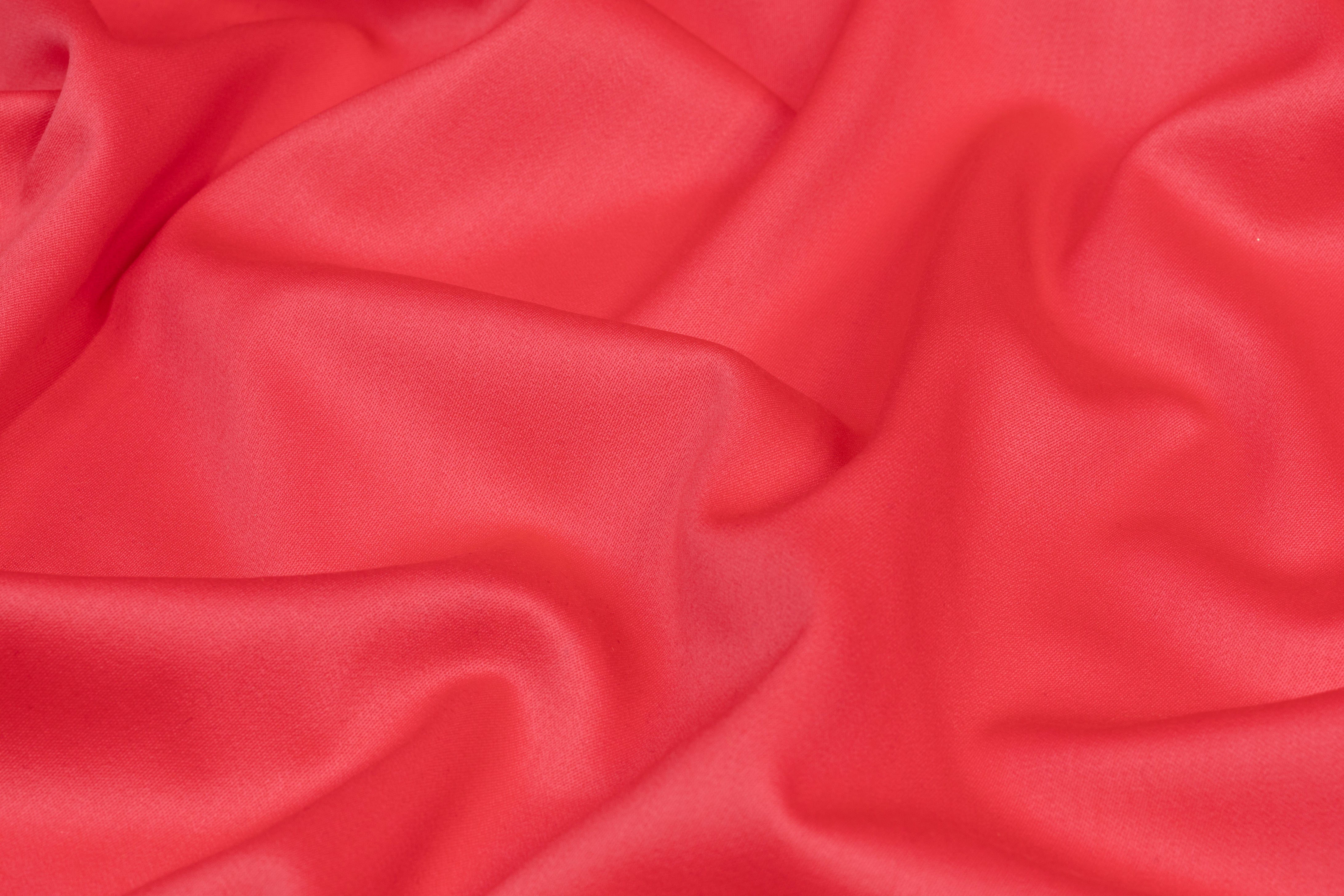 Super 150s Italian Wool Blend Satin Faille Suiting - Raspberry