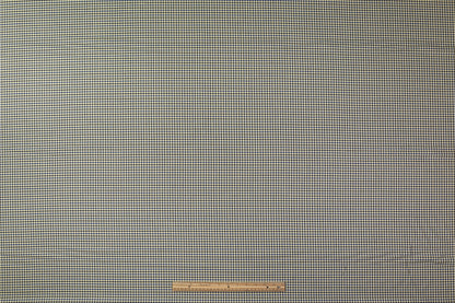 Marzotto - Italian Wool Blend Suiting - Yellow / Blue / Black