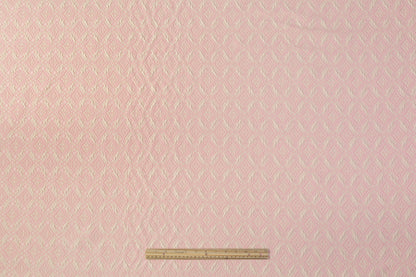 Crushed Diamond Brocade - Pink