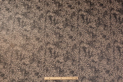 Cheetah Metallic Brocade - Brown / Bronze