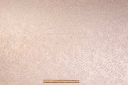 Cheetah Metallic Brocade - Blush