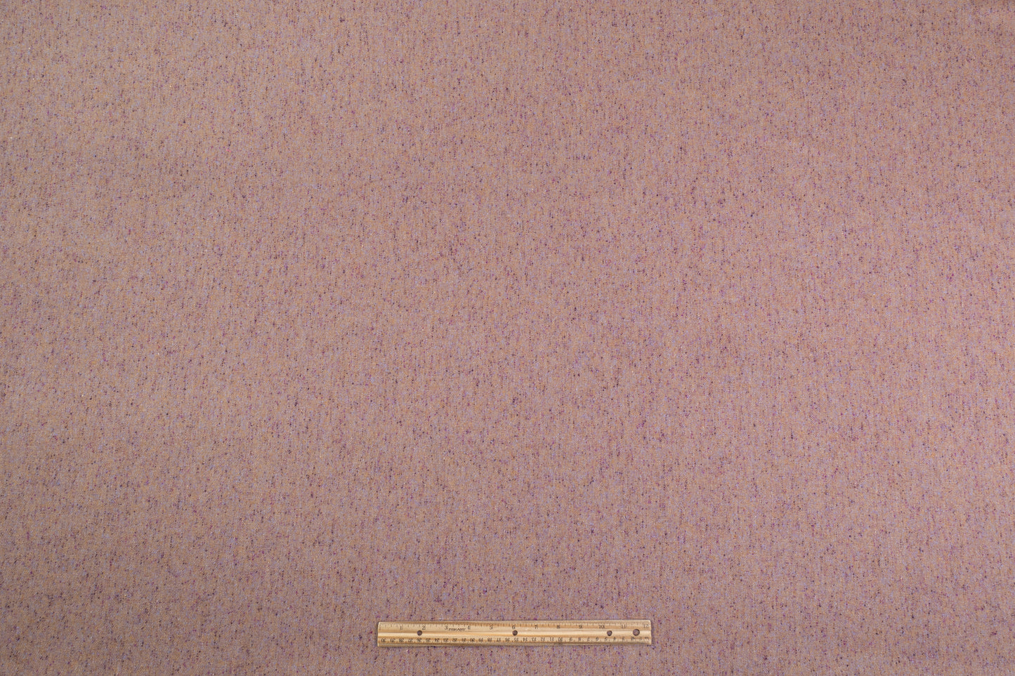 Italian Speckled Wool Coating - Beige / Mauve