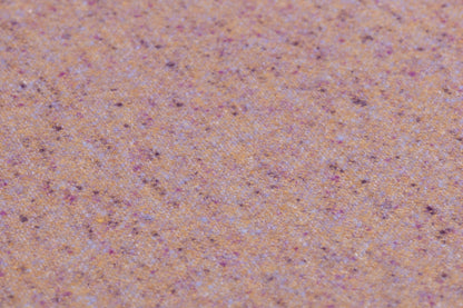 Italian Speckled Wool Coating - Beige / Mauve