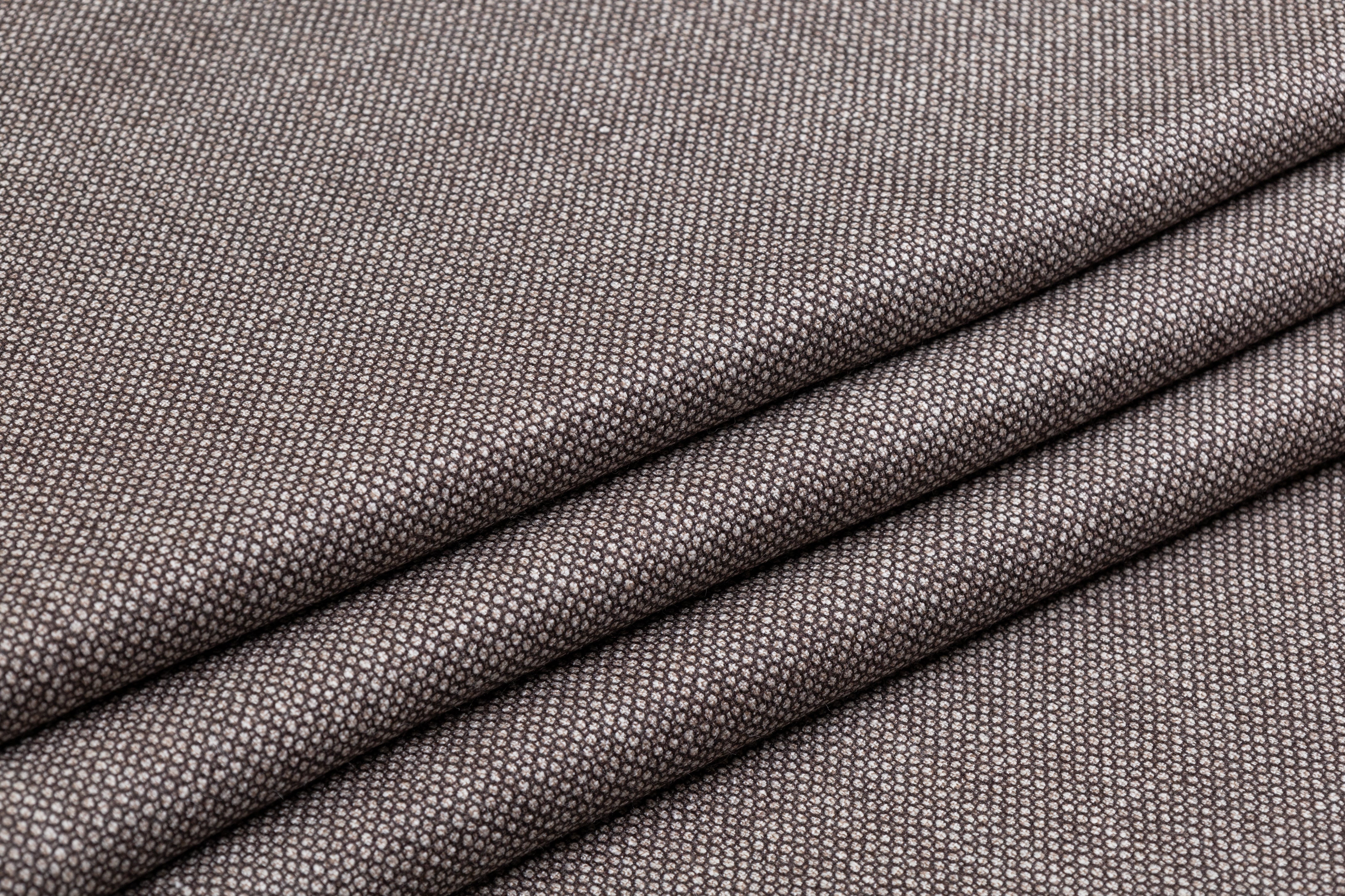 Cerruti - Italian Birdseye Wool - Taupe