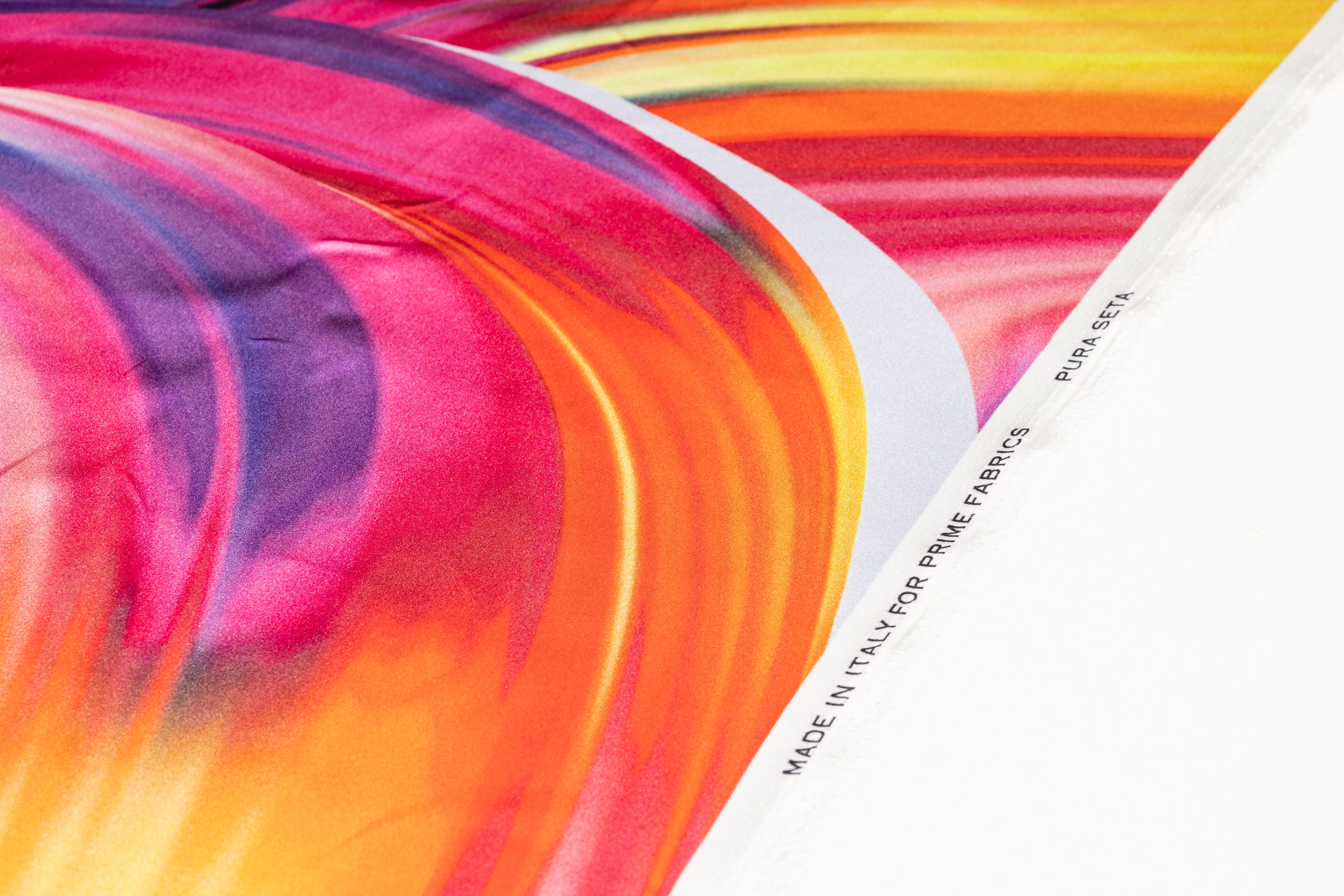 Italian Silk Charmeuse - Multicolor