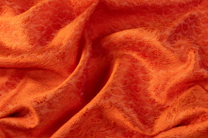Textured Brocade - Orange