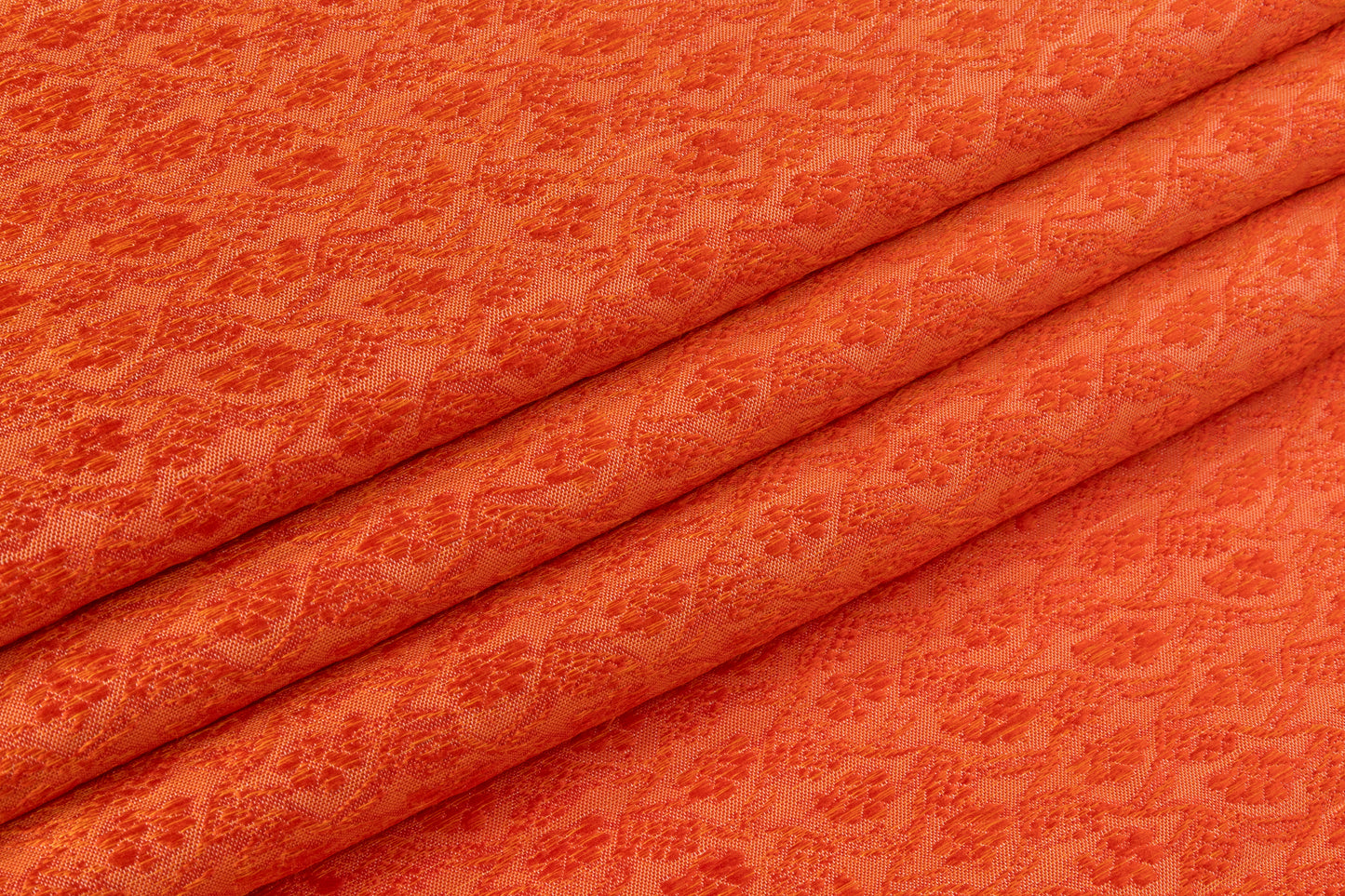 Textured Brocade - Orange