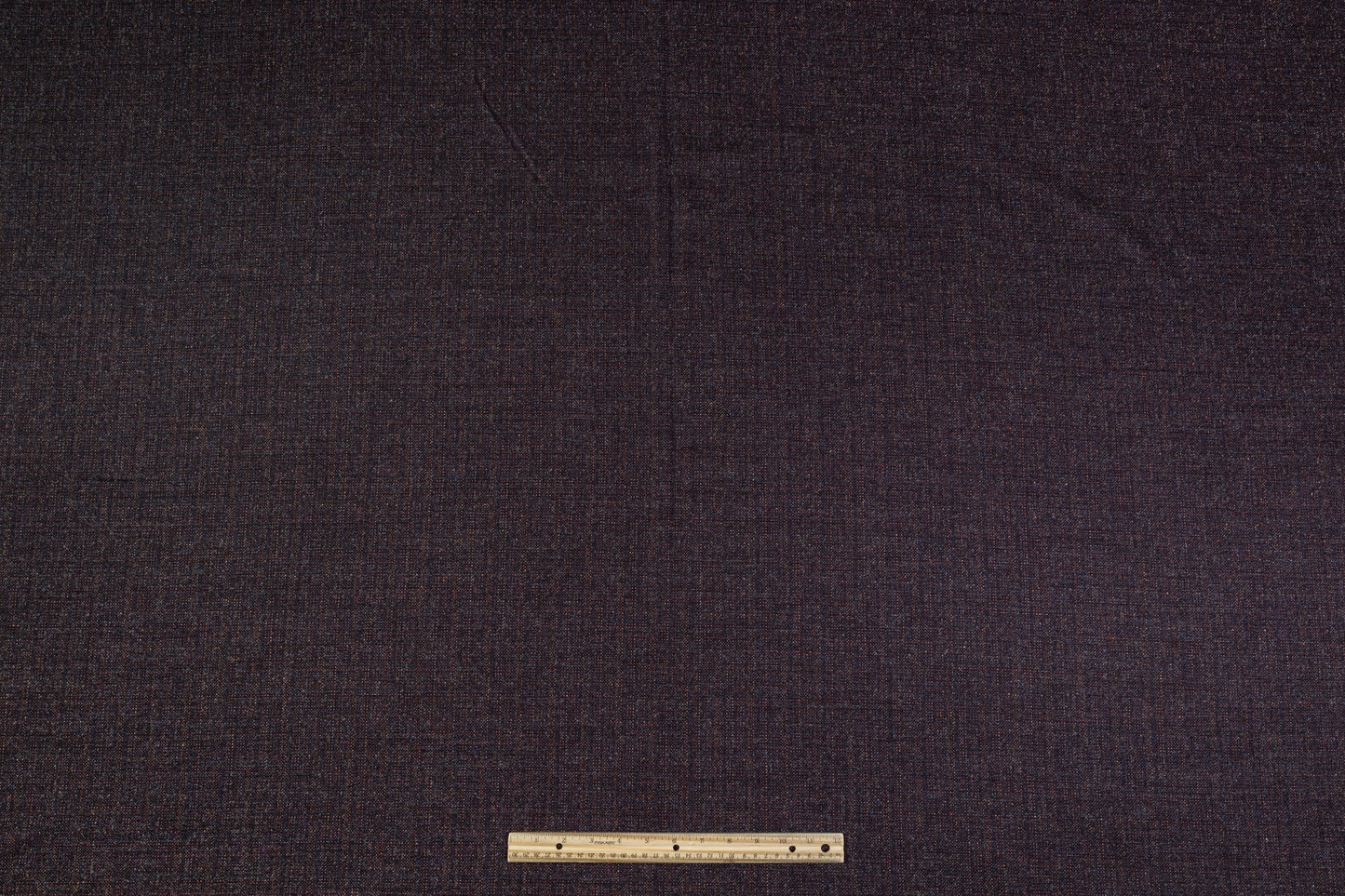 Italian Wool Speckle Tweed - Burgundy