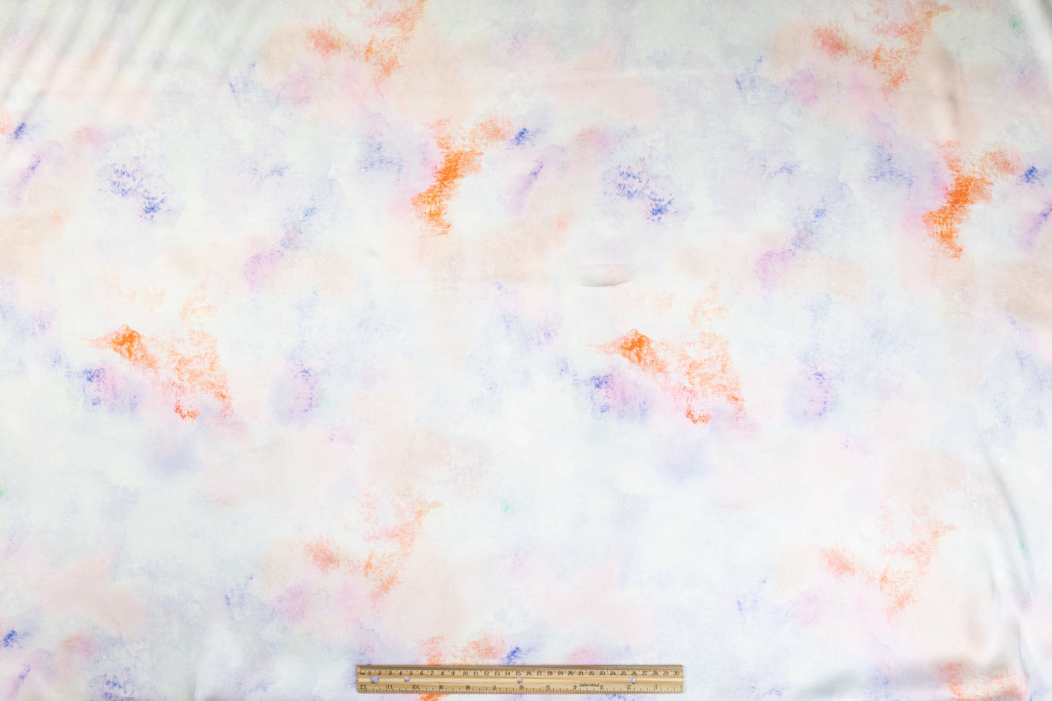 Tie-Dye Italian Silk Charmeuse - Multicolor