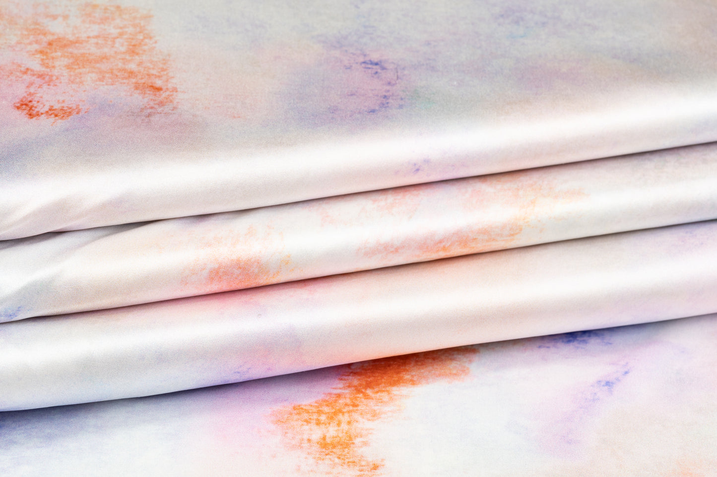 Tie-Dye Italian Silk Charmeuse - Multicolor