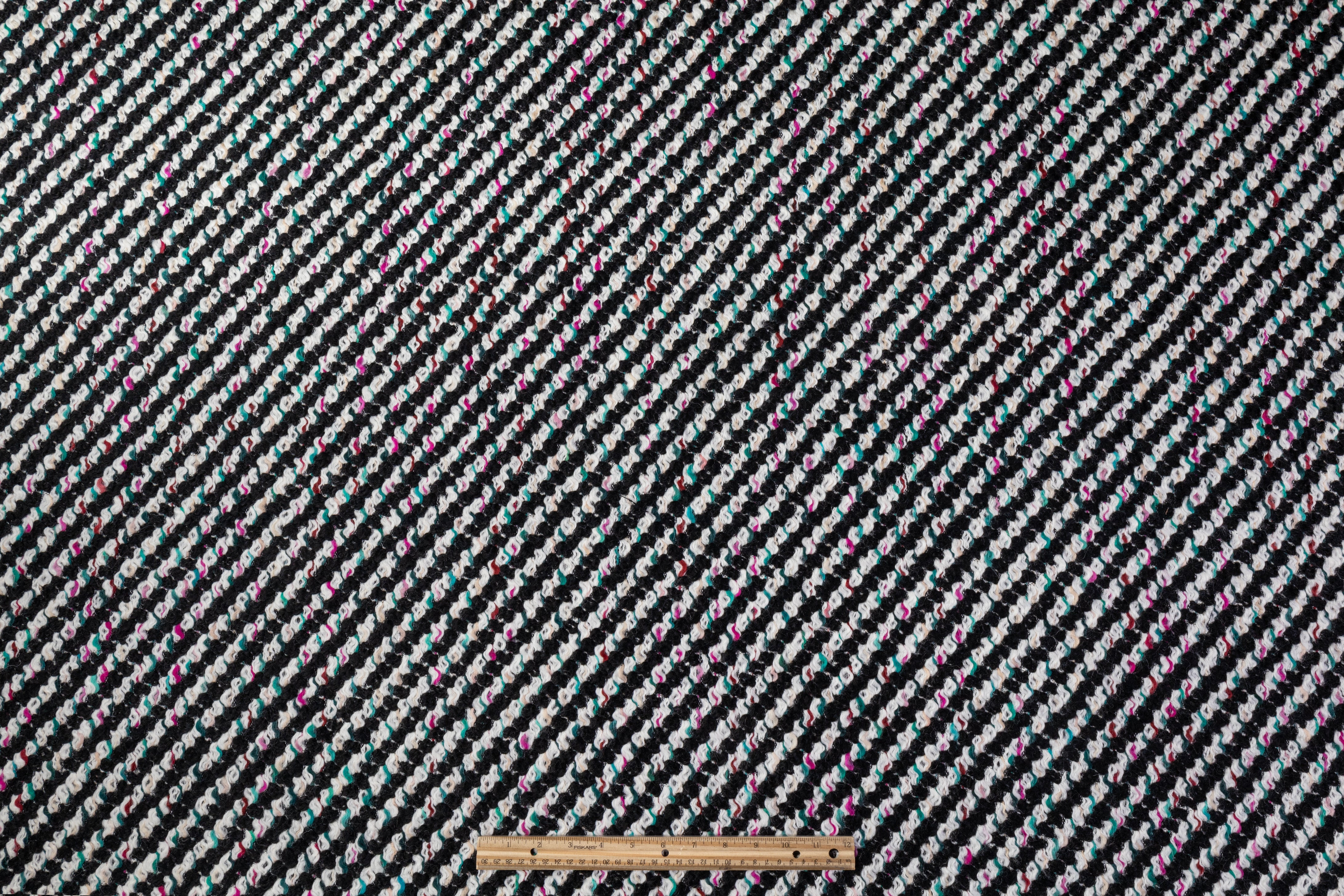 Pucci - Italian Wool Alpaca Mohair Tweed Coating - Multicolor