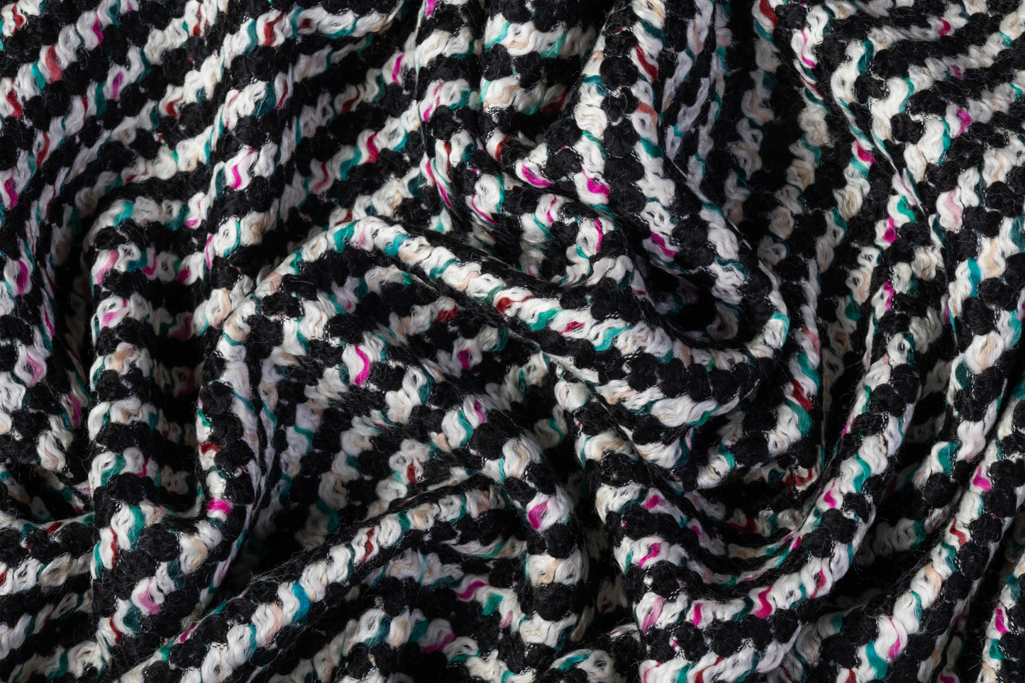 Pucci - Italian Wool Alpaca Mohair Tweed Coating - Multicolor