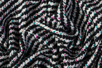 Pucci - Italian Wool Alpaca Mohair Tweed Coating - Multicolor
