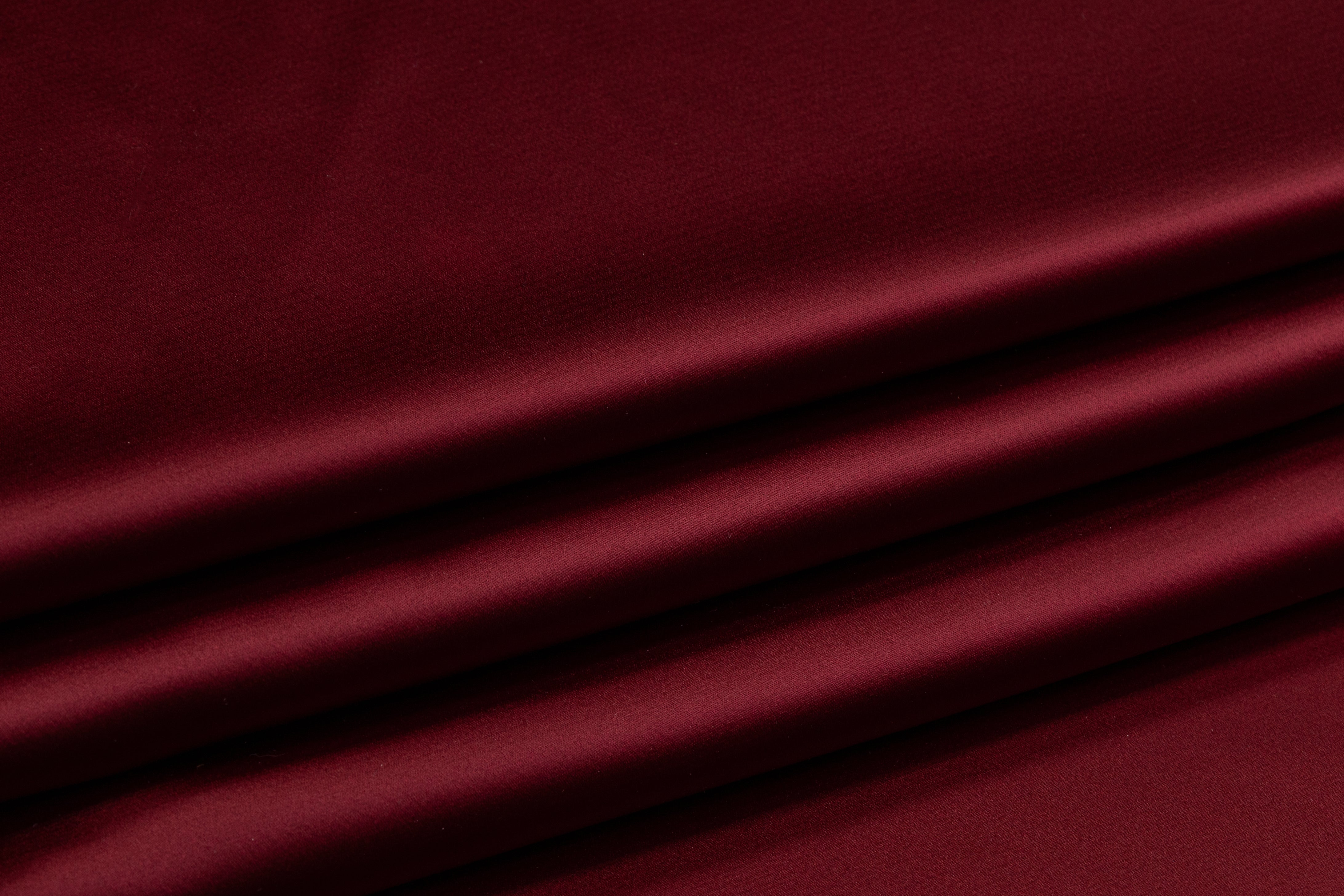 Luxe Italian Satin - Burgundy