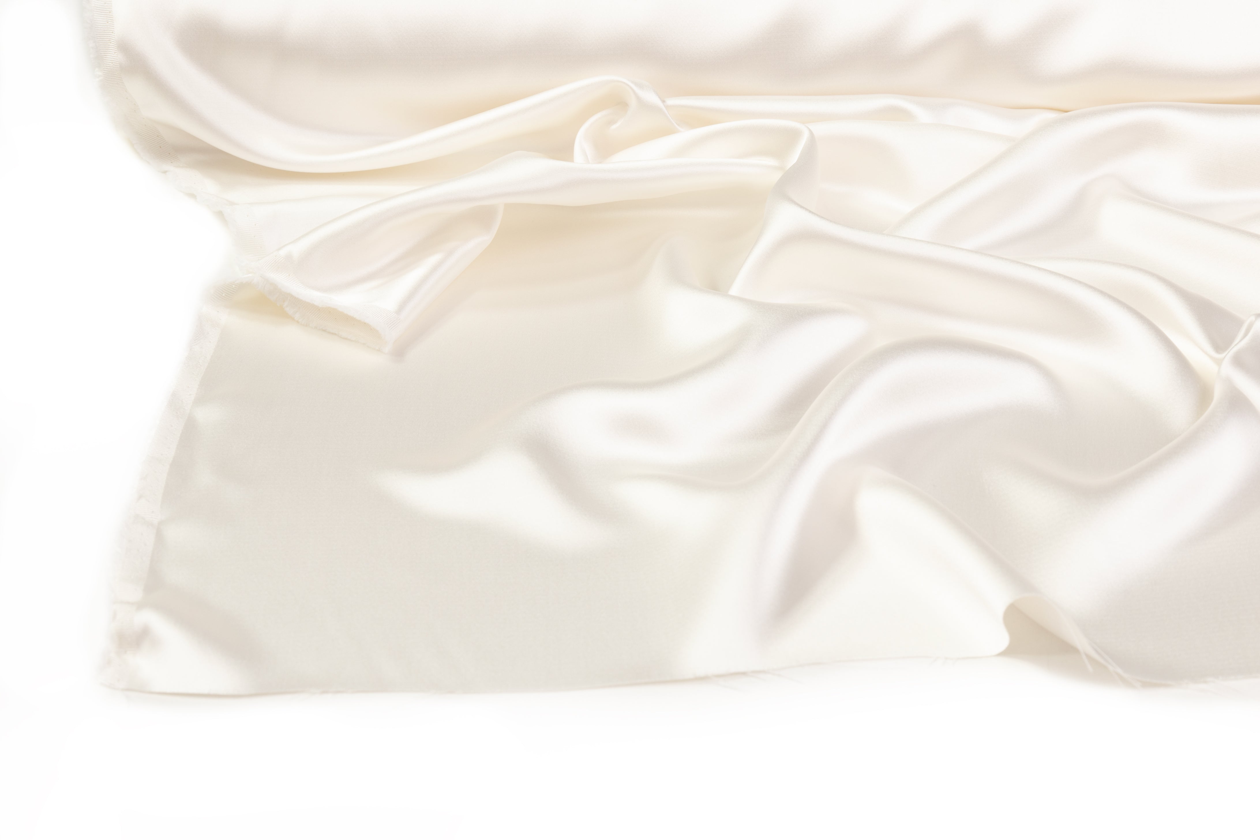Luxe Italian Satin - Off White