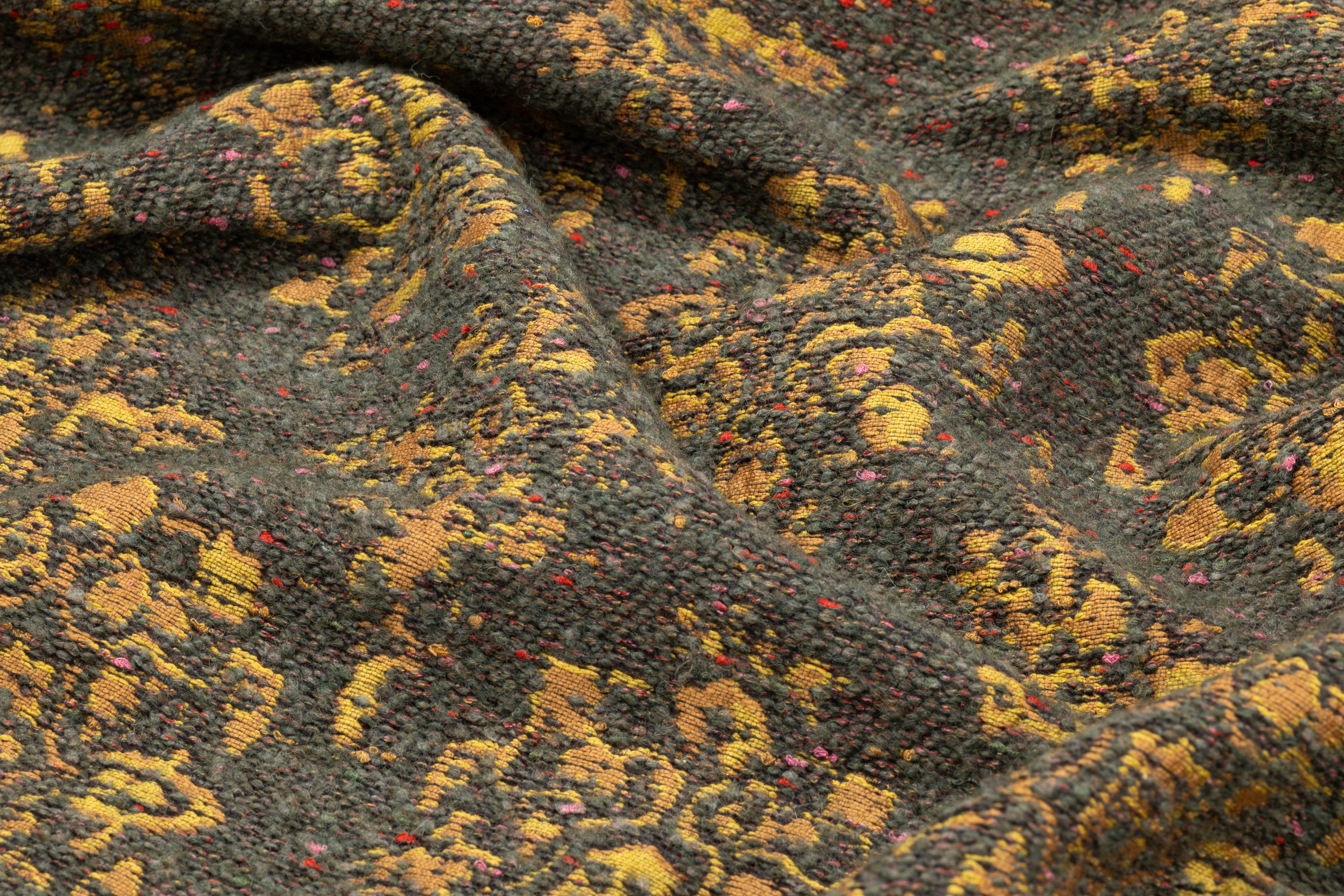 Loro Piana - Damask Italian Chenille Brocade - Gray / Beige