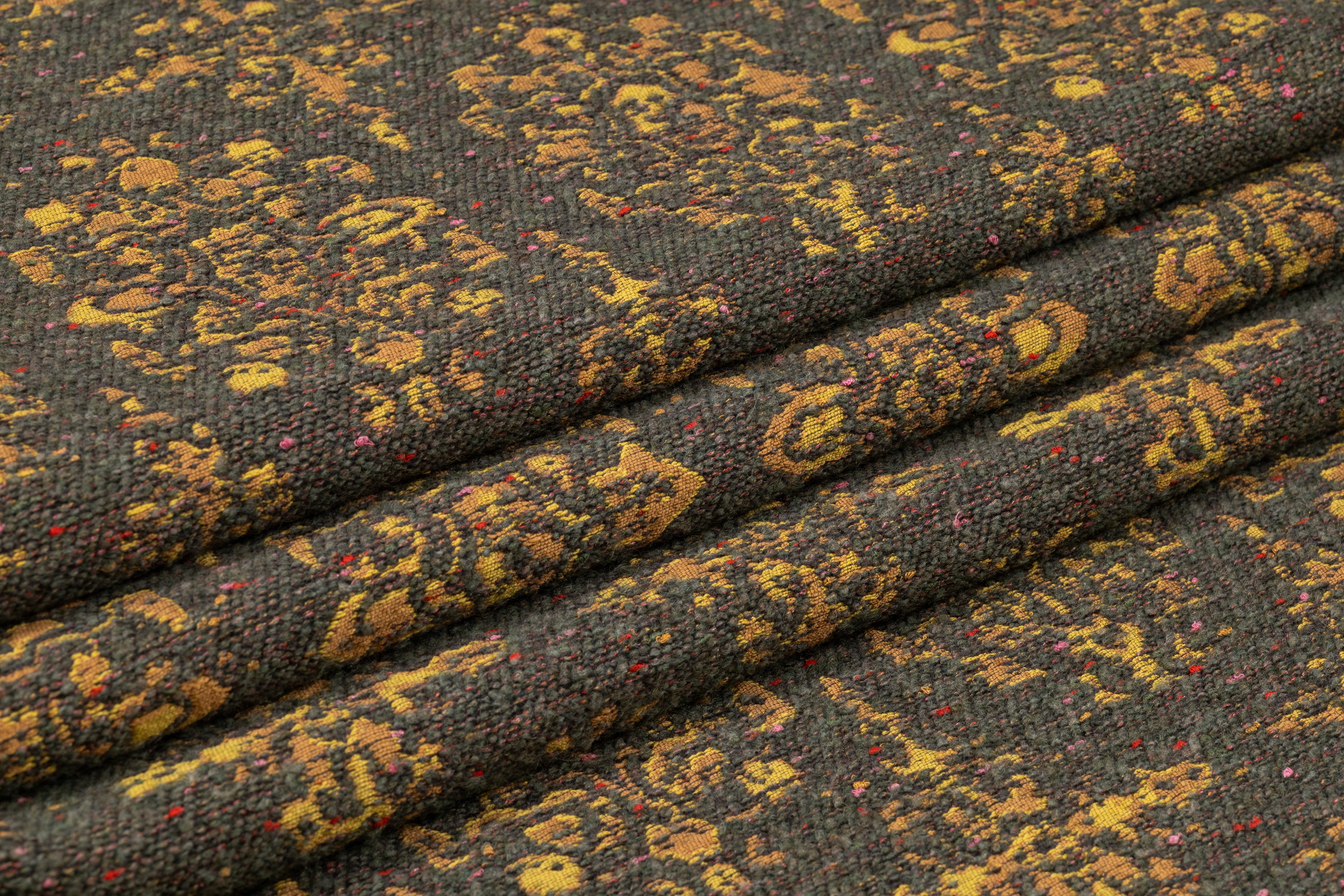 Loro Piana - Damask Italian Chenille Brocade - Gray / Beige