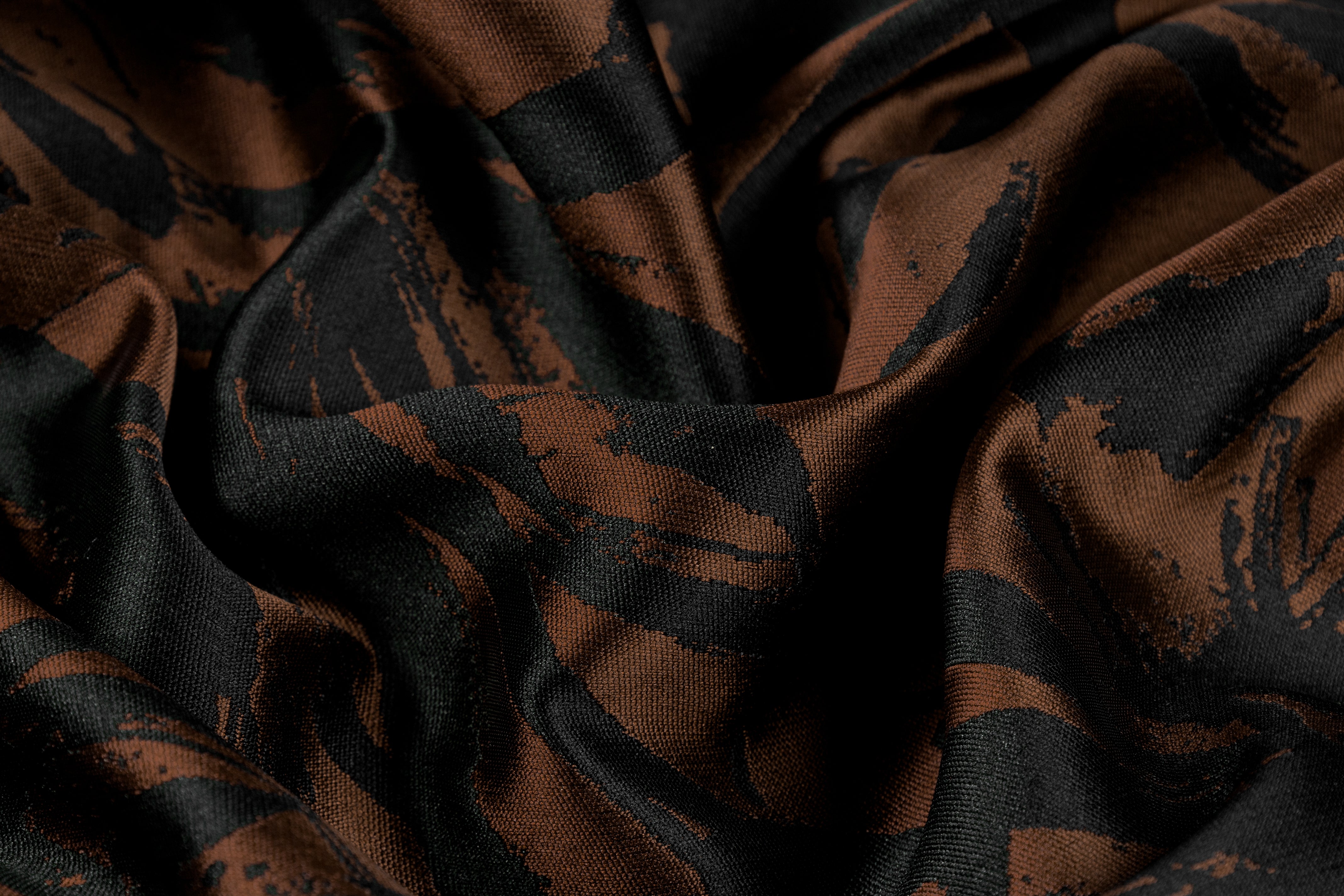 Marni - Double-Faced Abstract Italian Brocade - Brown / Black